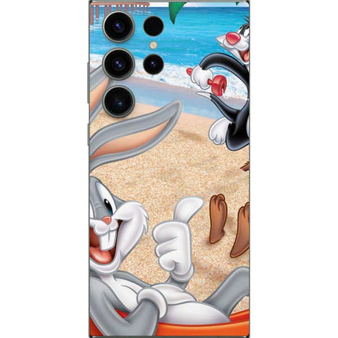 Looney Tunes Beach Galaxy S25 Ultra Skin